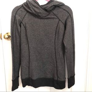 Lululemon think fast herringbone hooded pullover 4